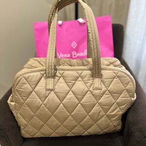 NEW Vera Bradley Large Quilted Weekender Women's Bag